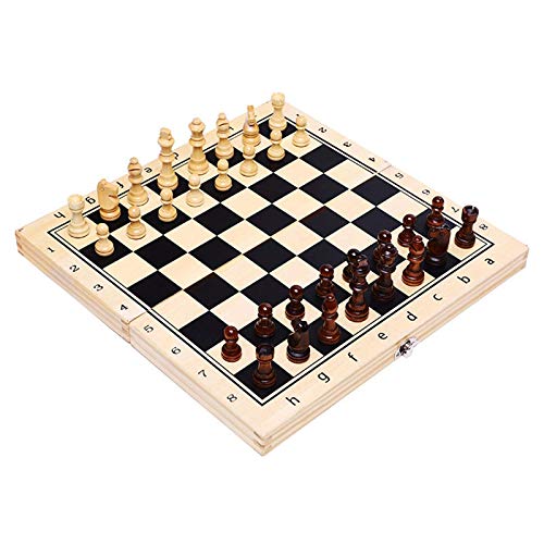 Watch-HLH Ajedrez para Tablero Harry Potter Viaje Juego de ajedrez de Madera/Caja de ajedrez - Piezas de ajedrez y Tablero de ajedrez - 34 x 34 C (Size : 29x29x2.5cm)
