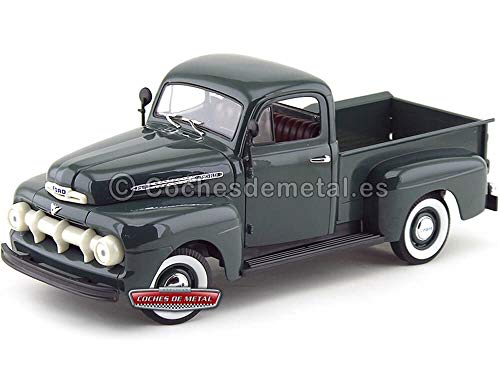 Welly 1951 Ford F-1 Pick Up Verde Metalizado 1:18 19847