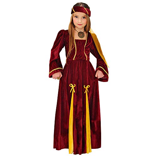 WIDMANN Disfraz de Princesa medieval para niñas de 11 a 13 años, 158 cm (W1253-L)