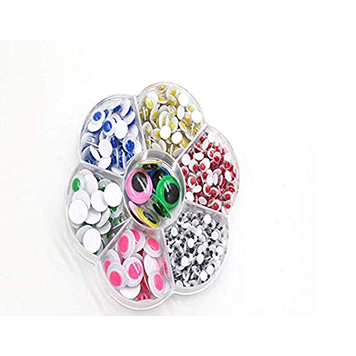 Wohlstand Adhesivos Ojos de plástico Móviles Manualidades Ojos para DIY Scrapbooking Artesanía Accesorios de Juguete Teddy Bear muñeca hacer juguetes ojos 4mm-15mm -700 piezas Wohlstand Adhesivos Ojos de plástico Móviles Manualidades Ojos para DIY Scrapbooking Artesanía Accesorios de Juguete Teddy Bear muñeca hacer juguetes ojos 4mm-15mm -700 piezas