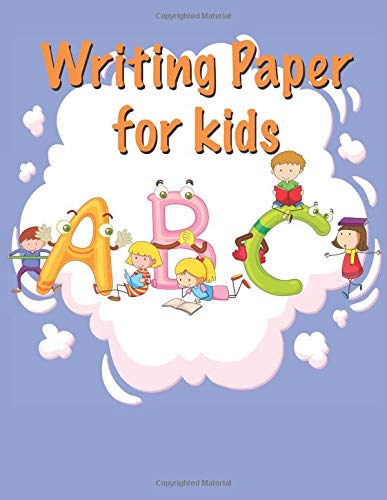 Writing Paper With Lines: Kindergarten Kids Notebook Plain Paper Kids Notebook Lined (goodboy)