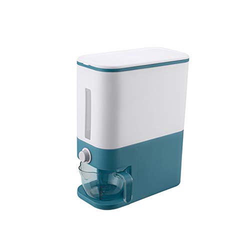 YUMEIGE Caja de almacenamiento de cosméticos Barriles de arroz para el hogar, Caja de almacenamiento de arroz Barriles de insectos a prueba de manos y restos de almacenamiento de arroz magnificado a p YUMEIGE Caja de almacenamiento de cosméticos Barriles de arroz para el hogar, Caja de almacenamiento de arroz Barriles de insectos a prueba de manos y restos de almacenamiento de arroz magnificado a p