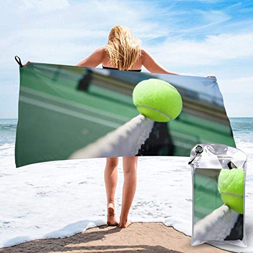 YUYUTE Toalla de baño, Fantastic Tennis Outdoors Microfiber Quick Dry Travel Towel,for Gym,Sports,Thin Lightweight,Shower Towels