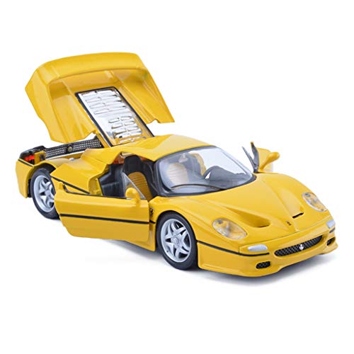 Zfggd Modelo de Coche Coche 1:24 Ferrari-F50 Adornos de Juguete colección de Autos Deportivos Joyas 19x8x5CM