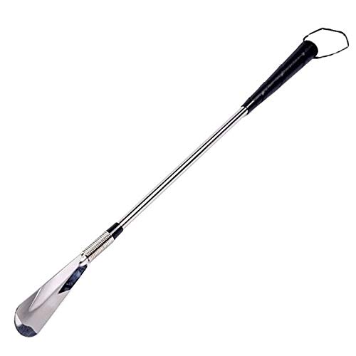zhongxingenggeng Accesorios y Cuidado De Zapatos-Calzador Elevador De Zapatos con Mango Largo Calzador De Acero Inoxidable De 62 Cm De Largo Mango Fácil De Sujetar con Orificios para Colgar zhongxingenggeng Accesorios y Cuidado De Zapatos-Calzador Elevador De Zapatos con Mango Largo Calzador De Acero Inoxidable De 62 Cm De Largo Mango Fácil De Sujetar con Orificios para Colgar