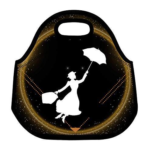 ZMvise Mary Poppins Bolsas de Almuerzo,Bolsas de Aislamiento,Cajas de Picnic Reutilizables