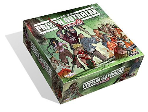 Zombicide Prison Outbreak - Juego de Mesa, de 1 a 4 Jugadores (Guillotine GUG0016) (versión en inglés)