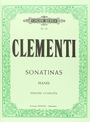 12 Sonatinas para piano, Op.36,37 y 38: Edición completa