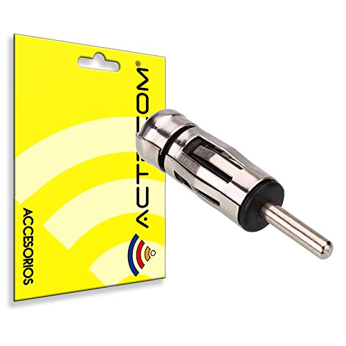 ACTECOM Adaptador de Antena ISO - DIN de Coche, Conexión Radio de Automóvil, Equipo Audio de Vehículo ACTECOM Adaptador de Antena ISO - DIN de Coche, Conexión Radio de Automóvil, Equipo Audio de Vehículo