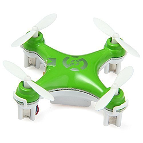 AICase Cheerson CX-10 29mm 4 Channel 2.4GHz Radio Control RC Mini Quadcopter Helicopter Drone 6-Axis Gyro UFO with LED Flash Light - Green