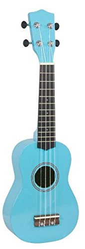 Aloha 7M16AC - Ukelele soprano, color azul turquesa