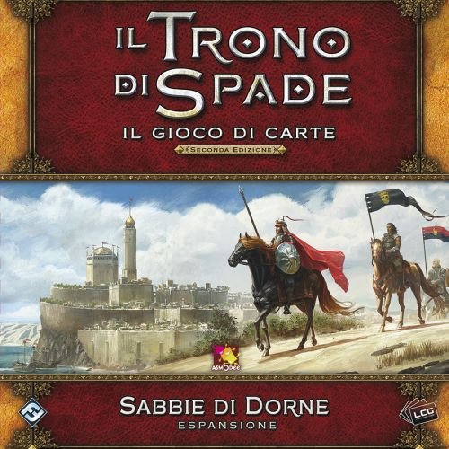Asmodee Italia-Juego de Tronos LCG 2nd Ed. expansión Sabbie de Dorne Juego de Mesa, Color, 9236