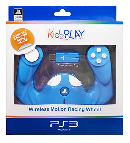 Avance - Kidzplay Mando Infantil Racing Motion, Licencia Oficial Sony, Color Azul (PS3)