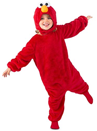 Barrio Sésamo Disfraz Pijama de Elmo para niños