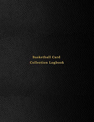 Basketball Card Collection Logbook: Sport trading card collector journal | Basketball inventory tracking, record keeping log book to sort collectable sporting cards | Professional black cover