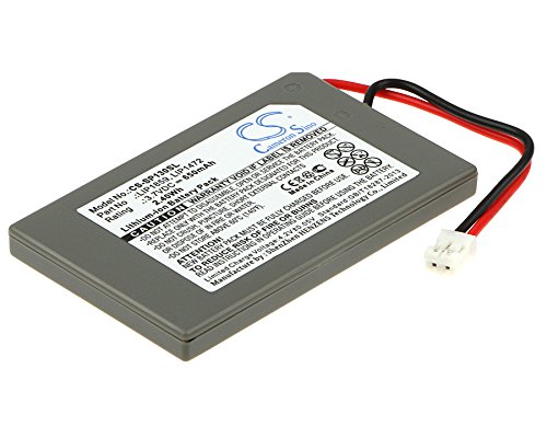 Batería Compatible con Sony Type LIP1859, 1350mAh / 5,0Wh, 3,7V, Li-Po, Black