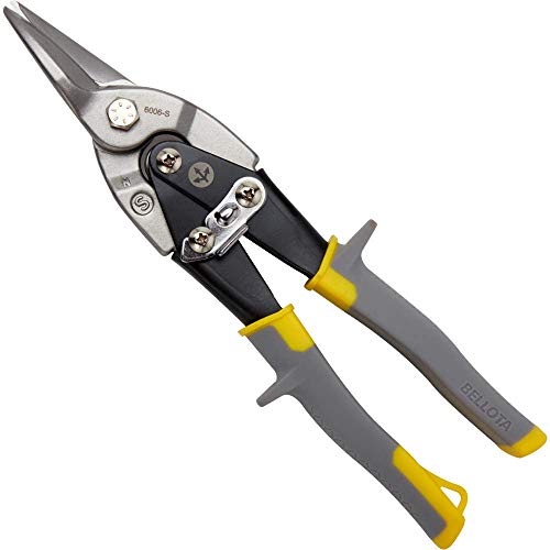 Bellota 6006-S - Tijera para chapa en acero, corte recto, cuchillas forjadas Bellota 6006-S - Tijera para chapa en acero, corte recto, cuchillas forjadas