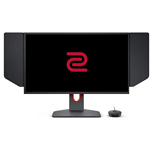 BenQ Zowie XL2546K - Monitor Gaming de 24.5" (240 Hz, DyAc+, regulación Flexible de Altura e inclinación, XL Setting to Share, menú rápido Personalizable, S-Swich, Escudo) Gris Oscuro