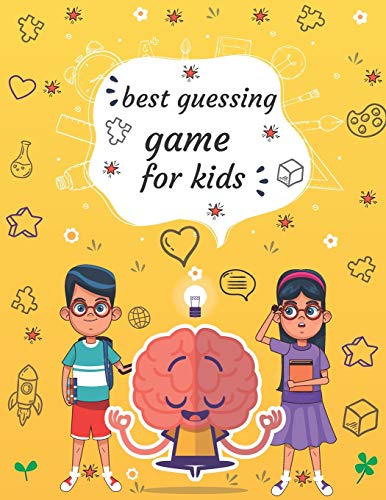 best guessing game for kids: A Fun Activity and Guessing Game for Toddlers, Preschoolers and Kindergarteners,spelling game" ages 2-6 "