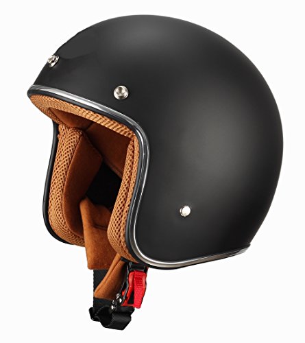 BHR Casco, color Negro Mate, talla 59/60 BHR Casco, color Negro Mate, talla 59/60