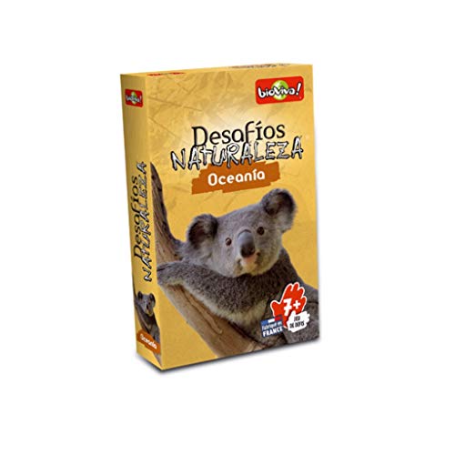 Bioviva Juego Cartas Desafios de la Naturaleza Oceania-Español Bioviva Juego Cartas Desafios de la Naturaleza Oceania-Español