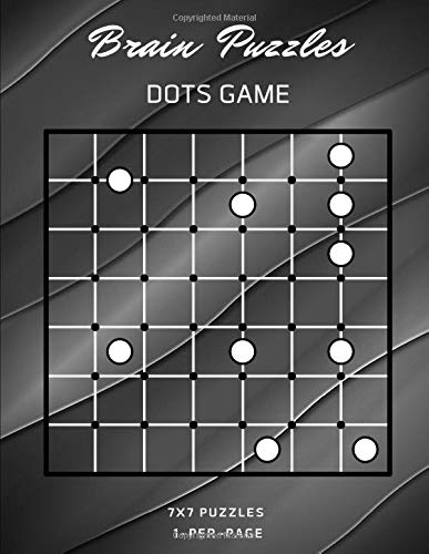 Brain Puzzles Dots Game: Difficult Logical To Challenge Your Brains Games Connect The Dots To Make Edges So That Each Circle Puzzle Is Completely ... For Adults, Kids And Everyone. (Series 18)
