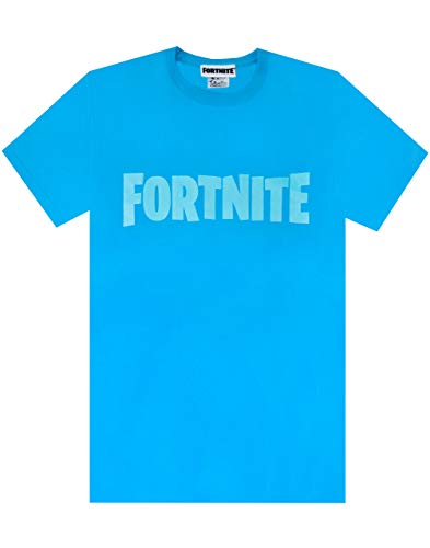 Camiseta para niños Fortnite T Shirt Boys Blue Battle Royale Game Gift
