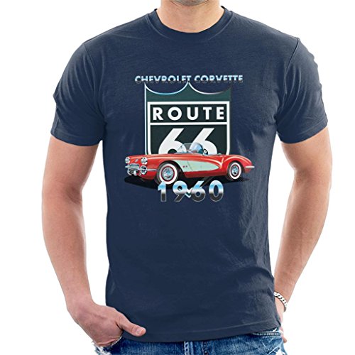 Chevrolet Corvette Route 66 1960 Men's T-Shirt