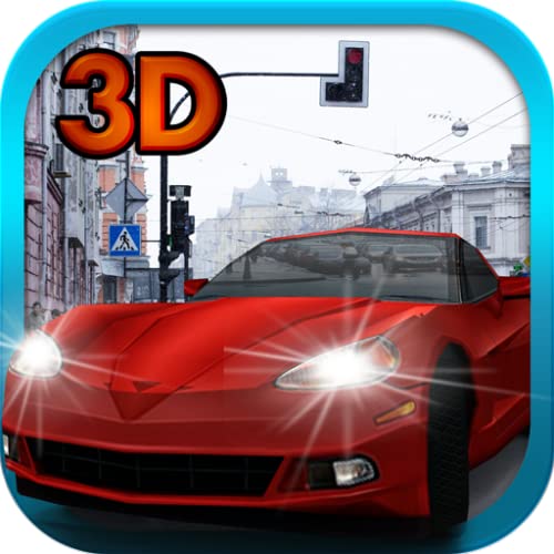 Ciudad de conducción 3D: simulador de auto escuela