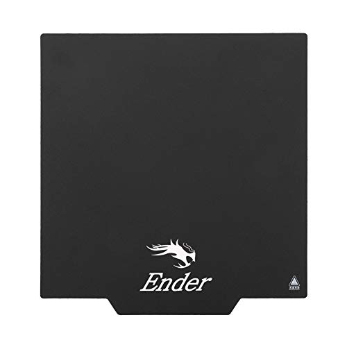 Creality Original - Funda para cama térmica para impresora 3D (ultraflexible, magnética, extraíble, superficie para impresora 3D Ender 3/Ender 3 pro/Ender 5, 235 x 235 mm)