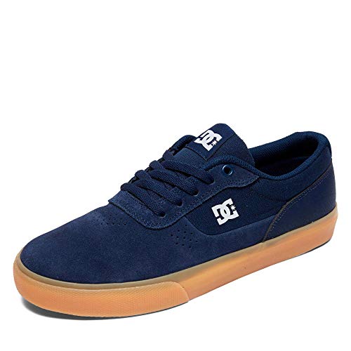 DC Shoes Switch, Zapatillas de Skateboard para Hombre, Azul (Navy/Gum NGM), 42.5 EU