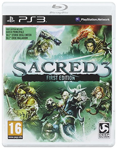 Deep Silver Sacred 3 First Edition PS3 - Juego (PlayStation 3, Adventure / RPG, DVD)
