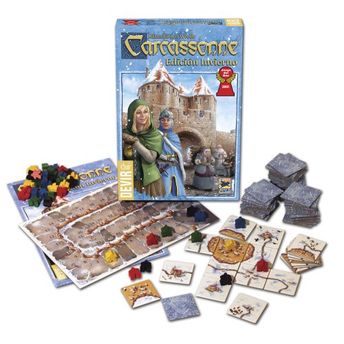 Devir - Carcassonne edición Invierno, Juego de Mesa (BGCARI)