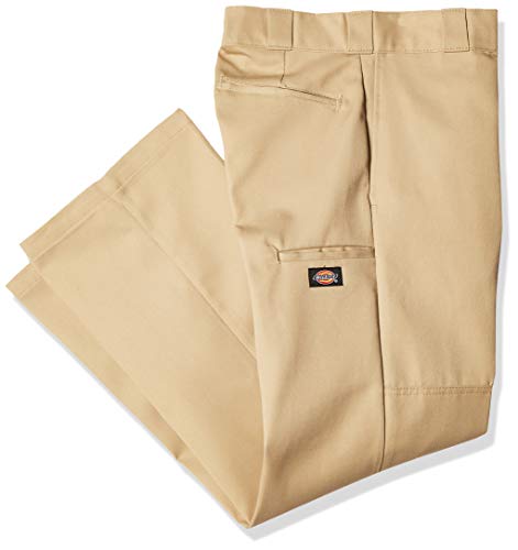 Dickies Hose D/knee Work Pants - Pantalones para hombre, Beige, (Talla del fabricante: 34/32)