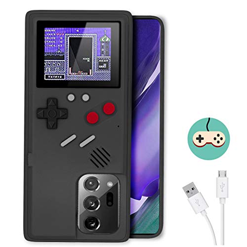 Dikkar Funda para Consola de Juegos para Galaxy, Funda Protectora Retro,Pantalla a Color con 36 Juegos Pequeños,Funda para Videojuegos a Prueba de Golpes con USB para S10/20/Note10/20/Plus/Ultra