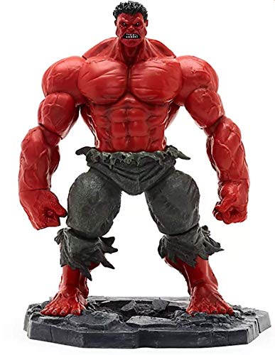Dis ney, Marvel Select Red Hulk Edición Coleccionista Figura de Acción