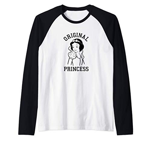 Disney Snow White Original Princess Camiseta Manga Raglan