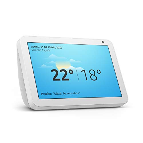 Echo Show 8, reacondicionado certificado, tela de color gris claro - Una pantalla inteligente HD de 8 pulgadas con Alexa Echo Show 8, reacondicionado certificado, tela de color gris claro - Una pantalla inteligente HD de 8 pulgadas con Alexa