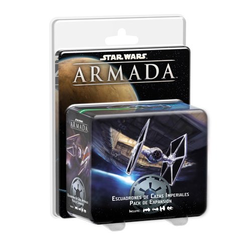Edge Entertainment- Star Wars Armada: Escuadrones de cazas imperiales (SWM08)