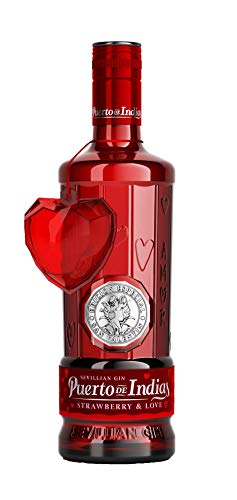 Edición Limitada - Gin Puerto de Indias Strawberry 70cl - Ginebra rosa de fresas naturales Edición Limitada - Gin Puerto de Indias Strawberry 70cl - Ginebra rosa de fresas naturales