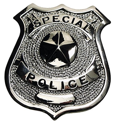 EE.UU Placa de policía, "Especial Police", plata, Pin de solapa