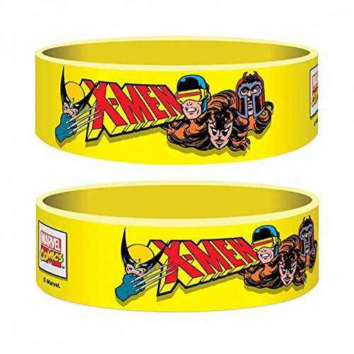 empireposter Marvel Retro – X-Men – Pulsera de Silicona para coleccionistas – Wristbands de 24 x 65 x 1 mm Extensible