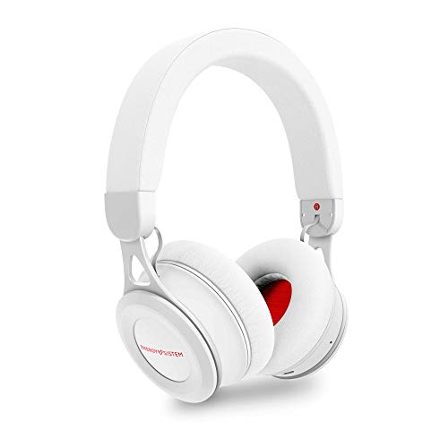 Energy Sistem Headphones BT Urban 3 White Auricular inalambrico (Deep Bass, Bluetooth, Metal finishes, Long-Life Battery) Blanco