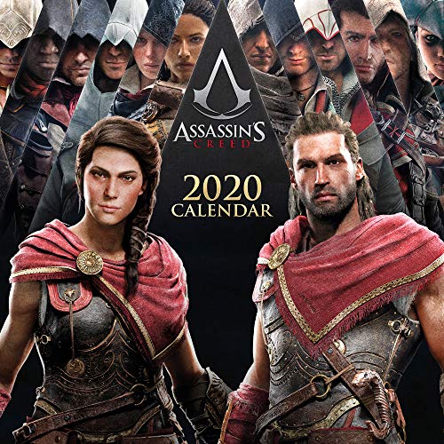 ERIK - Calendario de pared 2020 Assassins Creed, 30 x 30 cm (incluye un póster de regalo)