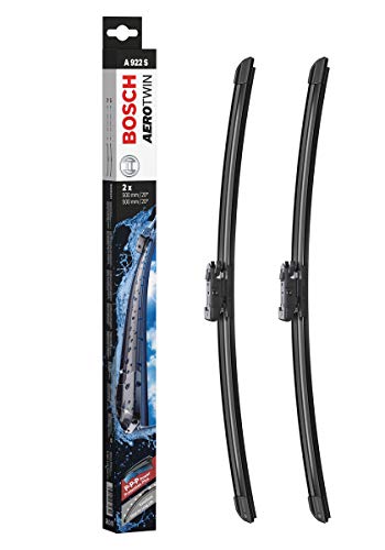 Escobilla limpiaparabrisas Bosch Aerotwin A922S, Longitud: 500mm/500mm – 1 juego para el parabrisas (frontal)