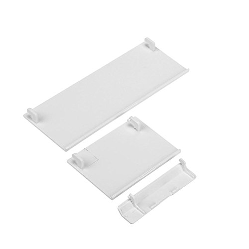 Everpert - Tapas de Repuesto para la Ranura de la Puerta de la Consola Wii (3 Unidades)
