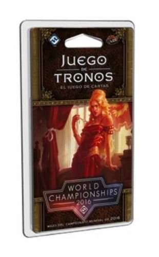 Fantasy Flight Games- Juego de Tronos lcg: mazo del Campeonato Mundial 2016-español, Multicolor (FFCHP05)