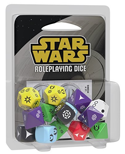 Fantasy Flight Games- Star Wars: Edge of The Empire RPG Dice Pack, Color (EDGSWE04) Fantasy Flight Games- Star Wars: Edge of The Empire RPG Dice Pack, Color (EDGSWE04)