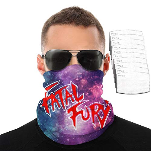 Fatal Fury - Toalla facial transpirable para hombres y mujeres