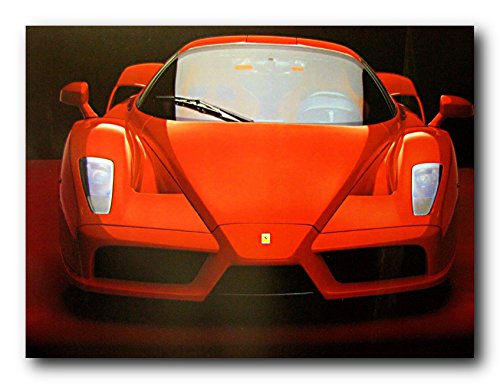 Ferrari rojo Enzo Póster de coche deportivo fults (16 x 20)